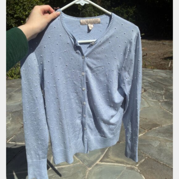 Coquette Pearl-beaded Cardigan - Picture 1 of 4